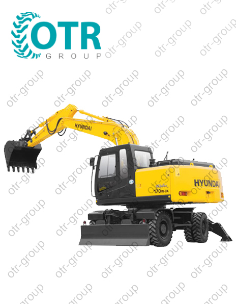 Экскаватор Hyundai r170W-7A