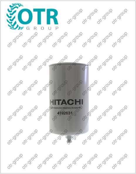 Топливный фильтр 113240-0441/4192631 на экскаватор погрузчик Hitachi LX-160-7