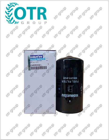 Топливный фильтр дополнительный 600-311-9121/9120 на экскаватор Komatsu PC300-7
