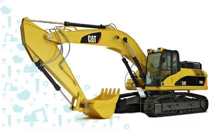 Запчасти для экскаватора Caterpillar