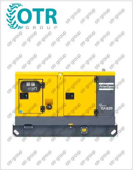Запчасти на дизельный генератор Atlas Copco QAS 80