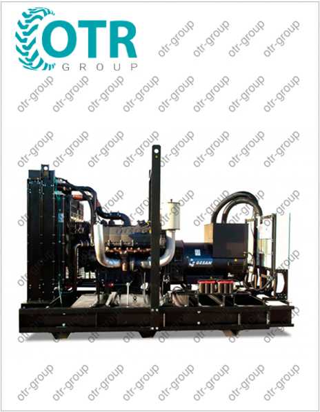 Запчасти на дизельный генератор Gesan DTA 860E