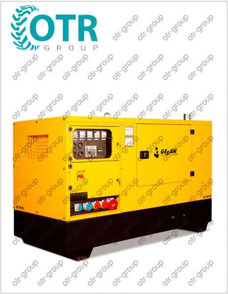 Запчасти на дизельный генератор Gesan DCA 2200E