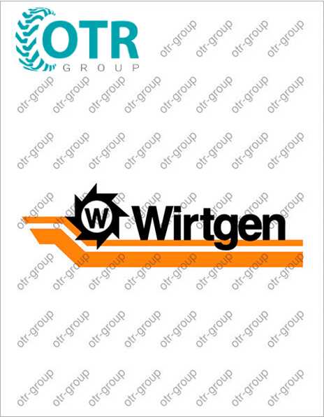 Запчасти Wirtgen WR2500