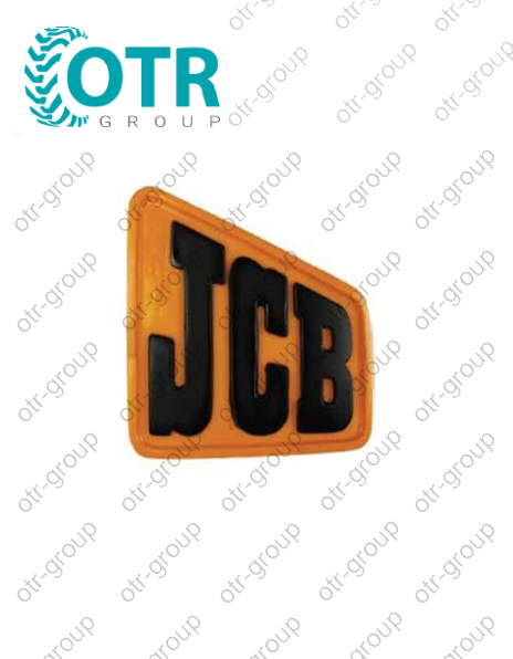 Эмблема на решетку радиатора JCB (новая модель) 817/04436B