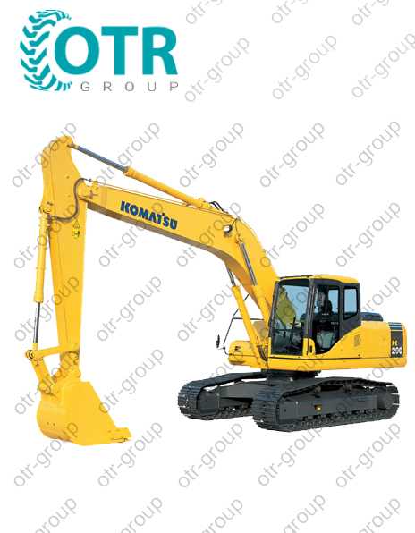 Разбор экскаватора KOMATSU PC 200–7