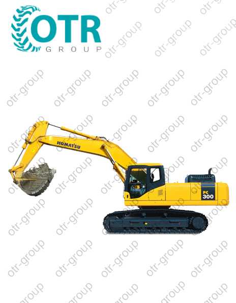 Разбор экскаватора KOMATSU PC 300–7