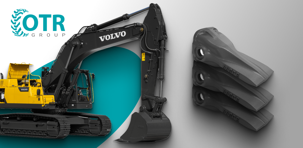 Выбираем коронки и зубья на экскаватор VOLVO