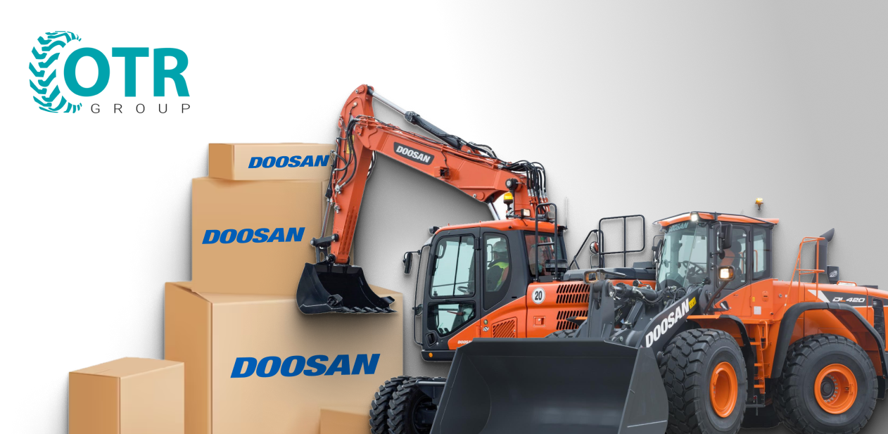 Поступление оригинальных запчастей на экскаваторы и погрузчики DOOSAN