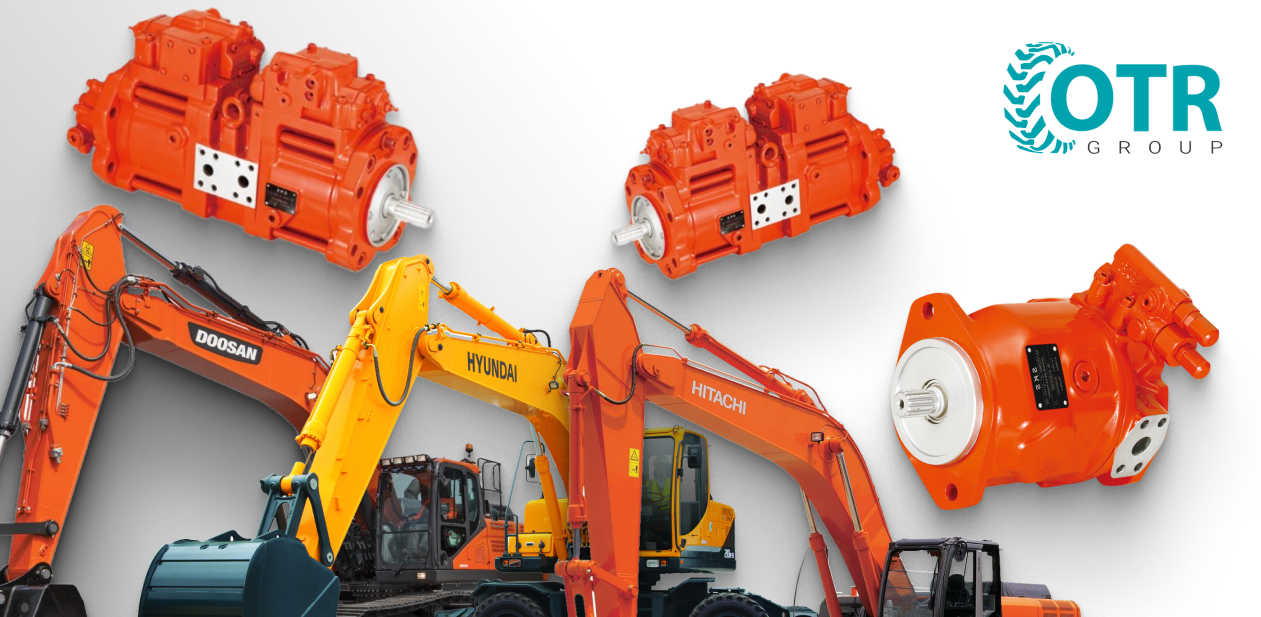Новое поступление гидравлических насосов SKS на экскаваторы HYUNDAI, DOOSAN, HITACHI 