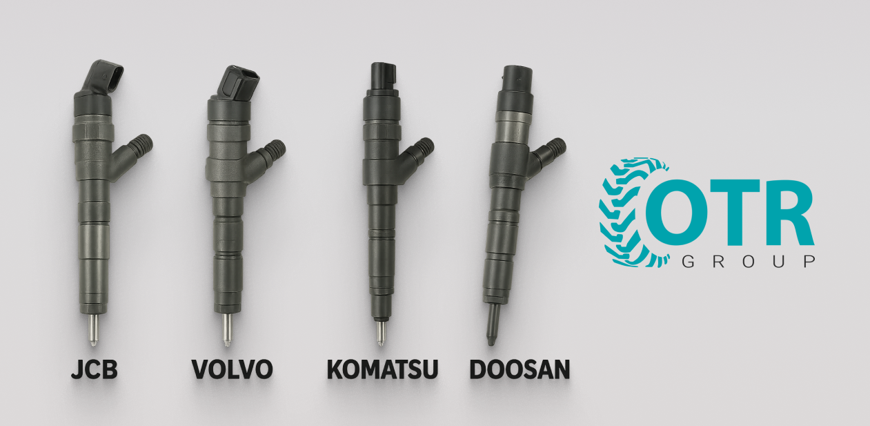 Новое поступление оригинальных форсунок на экскаваторы JCB, VOLVO, KOMATSU, DOOSAN и другую технику