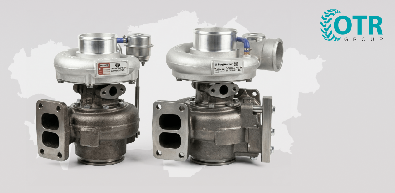 Турбокомпрессоры DAEWOO для спецтехники с поставкой по Казахстану
