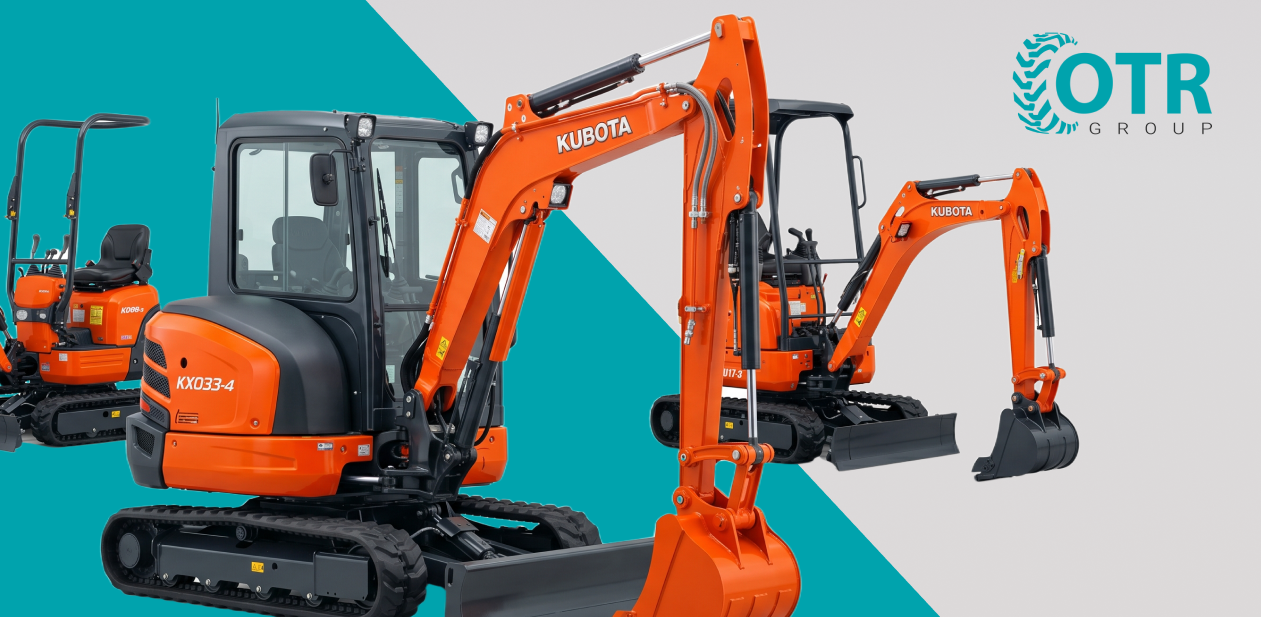 Мини-экскаваторы KUBOTA: компактная техника для строительных и земляных работ