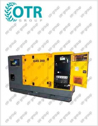 Запчасти на дизельный генератор Atlas Copco QAS 200