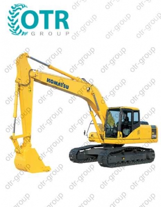 Разбор экскаватора KOMATSU PC 200–7