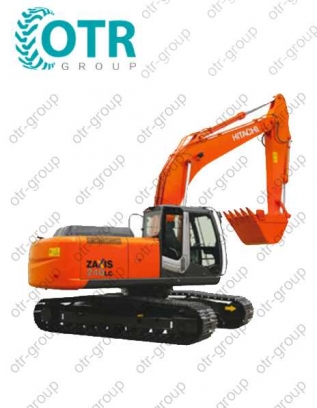 Разбор экскаватора HITACHI ZX 240–3